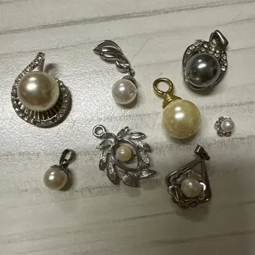 목걸이 탑 펜던트 탑 펄 계열 묶음 판매