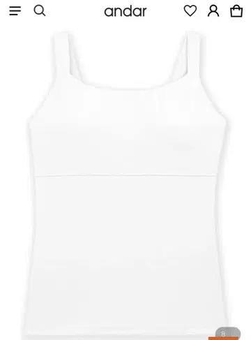 andar Be-Free 올데이 탱크탑 스포츠 브라 S