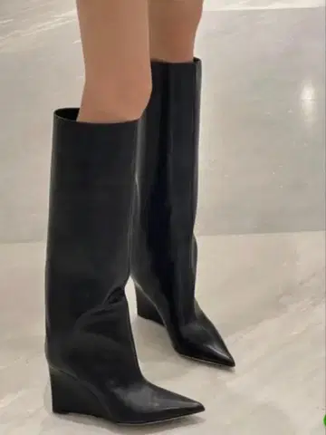 미착용 새상품! 롱 부츠 24.5cm