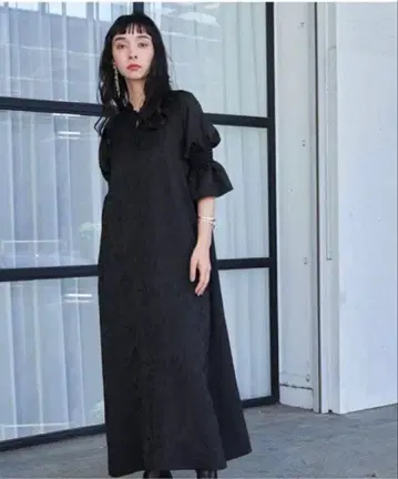 HARE 자카드 차이나 원피스 hare 차이나 롱 원피스