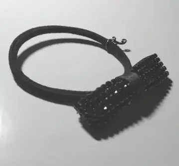 컴플렉스 비즈 크리스탈 메쉬 포니