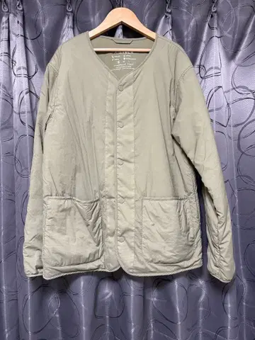 시아패닉 티피 에어 테크 퀼팅 자켓 s 카키