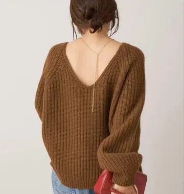 plage yak mix loose 니트