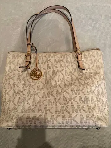 MICHAEL KORS 로고 프린트 토트백