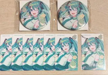 하츠네 미쿠 birthday 벌스데이 글리터 캔뱃지 에피카 금박