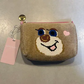 러브러리 바이 페이러 돋업 테디걸 파우치