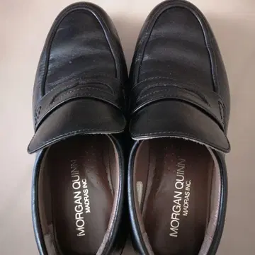 MORGAN QUINN 블랙 로퍼 24EEE 일본제