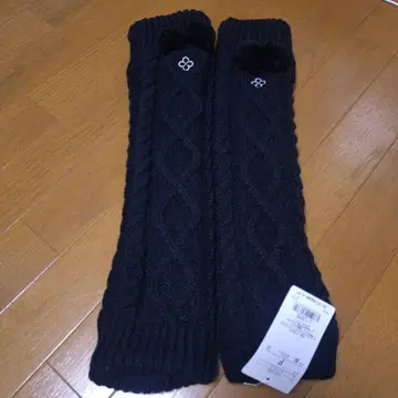 마리 클레어 블랙 레그 워머 F 사이즈