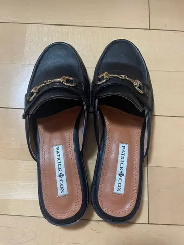 PATRICK COX 블랙 로퍼 샌들 패트릭 콕스