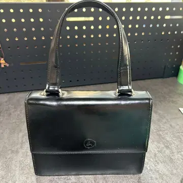 아네스베 블랙 포멀 핸드백