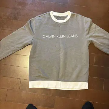 CALVIN KLEIN JEANS 맨투맨 M 그레이