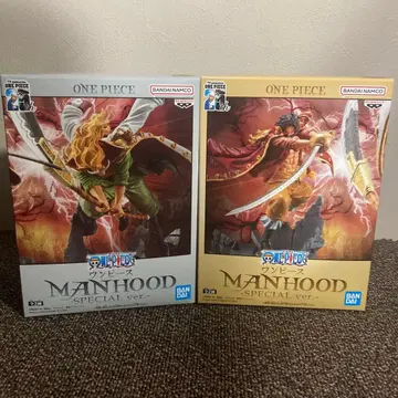 원피스 로저 흰 수염 피규어 2체 세트