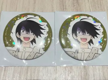 샤프트 50주년전 이벤트 신작 랜덤 금박 캔뱃지 화이트 이토시키 미카