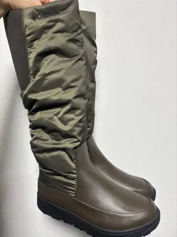 컬럼비아 사플랜드 스노우 부츠 색상:Dark Moss 24.5cm