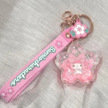 레어 마이멜로디 벚꽃 워터 키링