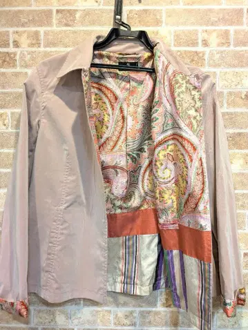 ETRO 자켓 이탈리아제 페이즐리 무늬 안감