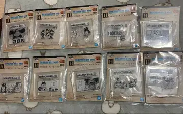 제일복권 드래곤볼 H상 MOKUJI 스탠드&로고 블록 10종