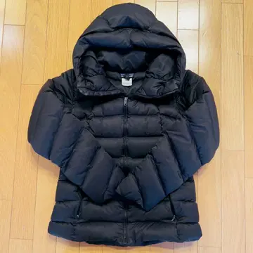 블랙 후드 부착 파타고니아 다운 자켓