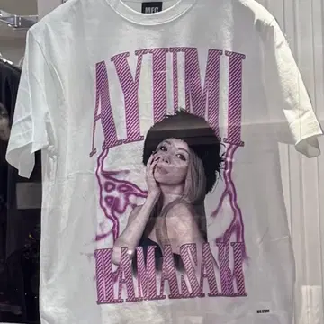 하마사키 아유미 MFC 콜라보 T셔츠