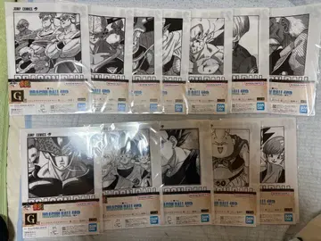 드래곤볼 제일복권 G상 코믹스 클리어 파일 세트 12종