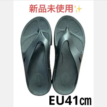 미사용 새상품 OOFOS 샌들 블랙 27cm EU 사이즈 41