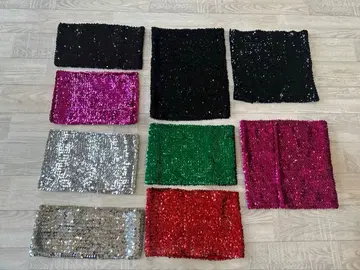 스팽글 튜브탑 9세트