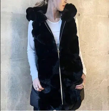 리나시멘토 퍼 다운 베스트 미사용 새상품