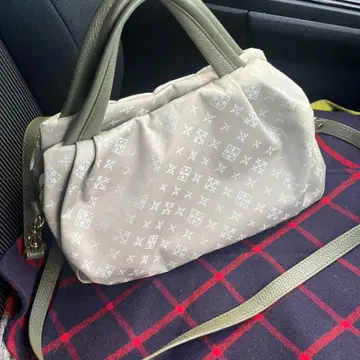 russet 그레이와 카키의 토트백 모노그램 다기능