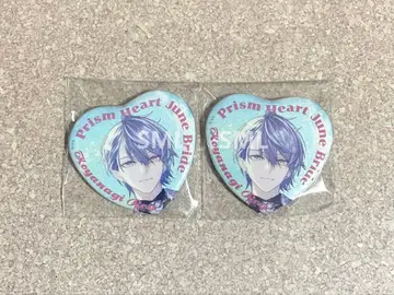 니지산지 준 브라이드 준 브라 하트형 캔뱃지 코야나기 로우 2