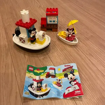 레고 디즈니 듀플로 미키와 미니 보트 세트 10881