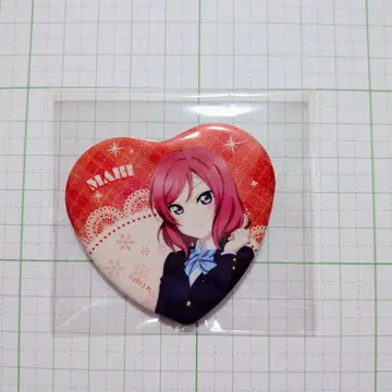 니시키노 마키 하트형 캔 배지 러브 라이브! 시리즈 15주년 기념