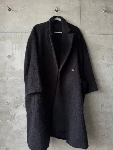 mueller 블랙 롱 코트