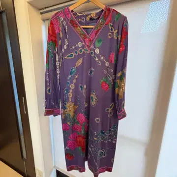 레오나르 leonard 롱 원피스