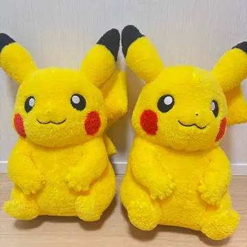 [ 미사용 새상품 ] 포켓몬스터 클래식 보아 피카츄 봉제 인형 2세트