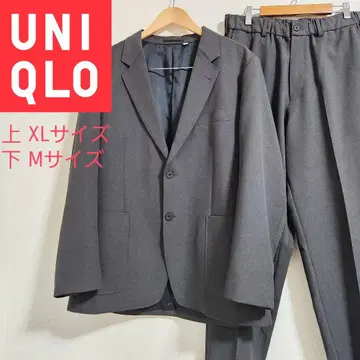 [ 셋업 ] UNIQLO U 테일러드 자켓 다크 그레이