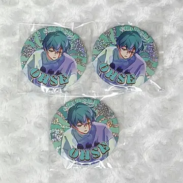 미나토 오세 3개 세트 카리스마 건보 카페 4주년 홀로그램 캔뱃지