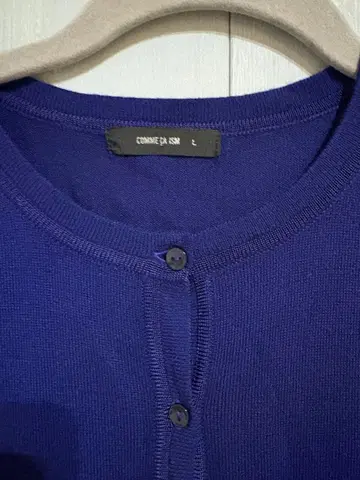 COMME CA ISM 네이비 가디건 L 사이즈