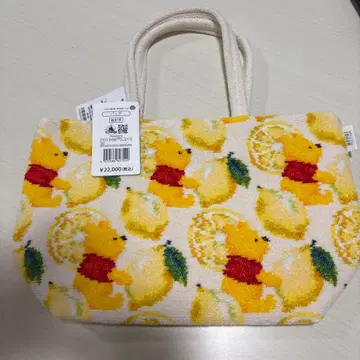 페이러 디즈니 곰돌이 푸 콜라보 백 FEILER 새상품