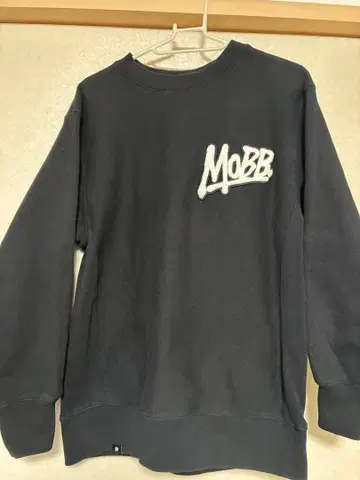 MoBB 블랙 맨투맨 트레이닝복 M