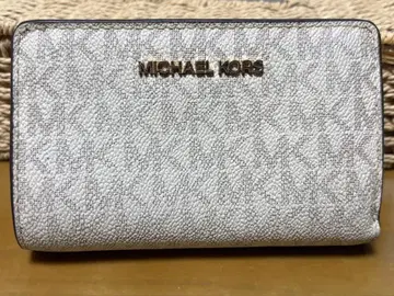 MICHAEL KORS 접이식 지갑 베이지/브라운