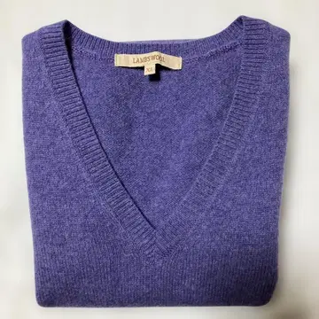 유니클로 램스울 베스트 라벤더 XL