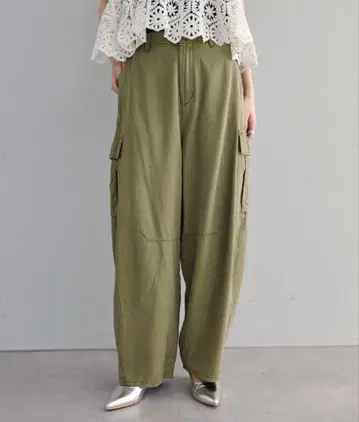 25년 퓨어세신 커브 실루엣 카고 팬츠