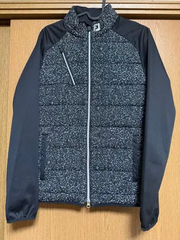 풋조이 FJ 블루종 M 블랙 충전솜 저지 소재 방한