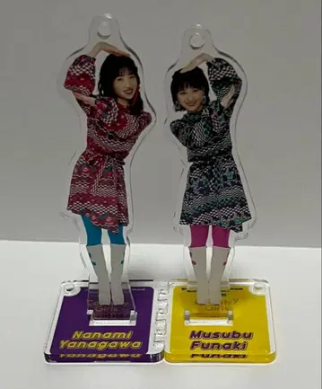 야나카와 나나미 & 후나키 유이 합체 아크릴 스탠드 키링 FSK