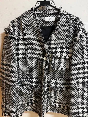 SLY 체크 아우터