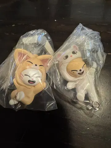 skzoo 이어 붙이고 집는 마스코트 지니레트 폭시니 세트