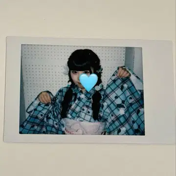 iLiFE! 무지개 깃털 미니 폴라로이드 유카타