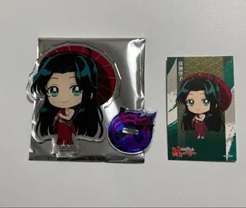 지옥선생 누~베 타카하시 리츠코 아크릴 스탠드 폴라로이드풍 트레이딩 카드