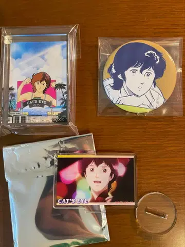 캣츠아이전 라이세 아이 아크릴 블록 아크릴 스탠드 캔뱃지