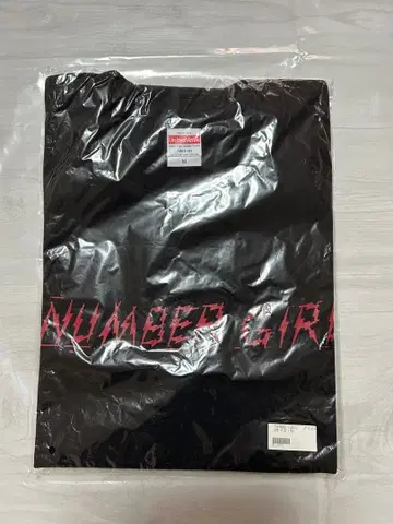 [ 미개봉 새상품 ] NUMBER GIRL T셔츠 M